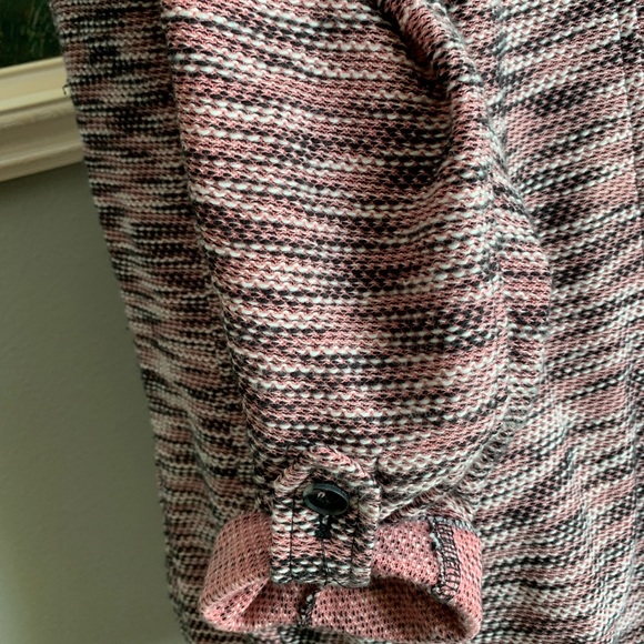 Bagatelle Collection Tweed Draped Jacket Size M - Picture 10 of 15